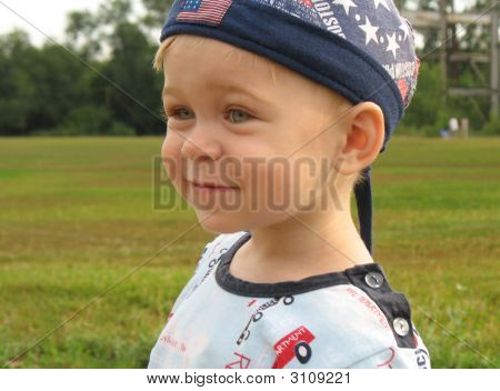 Der junge Portrait