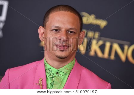 LOS ANGELES - JUL 09:  Eric Andre arrives for Disney's 'The Lion King' World Premiere on July 09, 2019 in Hollywood, CA