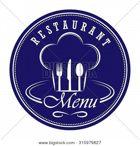 Template For Design And Decoration Of Restaurant Menu, Catering Or Gastro Service, Flat Design