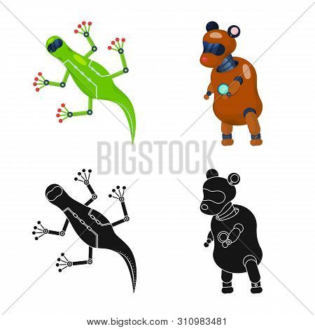 Vector Design Of Toy And Science Icon. Set Of Toy And Toy Vector Icon For Stock.
