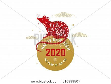 2020 Rat Happy New Vector Photo Free Trial Bigstock