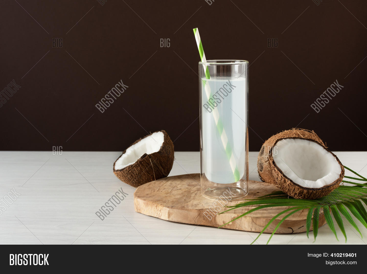 Coconut Water Glass Image & Photo (Free Trial) Bigstock