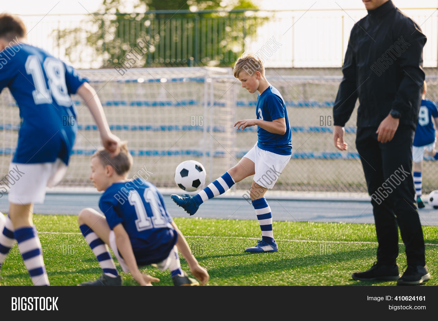 Boy Juggling Soccer Image & Photo (Free Trial) Bigstock