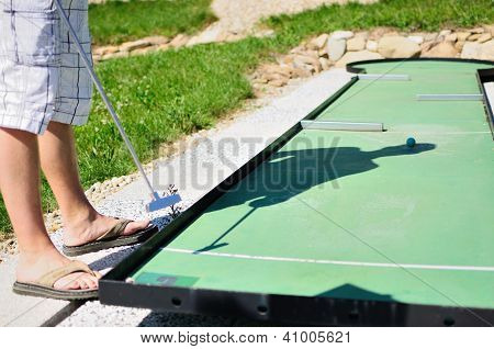 Jugar Minigolf