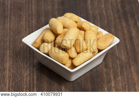 Traditional Colombian Gastronomy Of Achiras Del Huila Snacks.