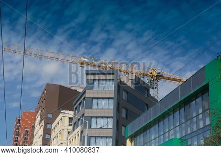 Construction Of New High-rise Multystoried Buildings Photo