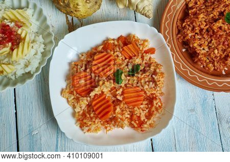 Risotto Alle Carote - Carrot Risotto, Italian Rice Dish