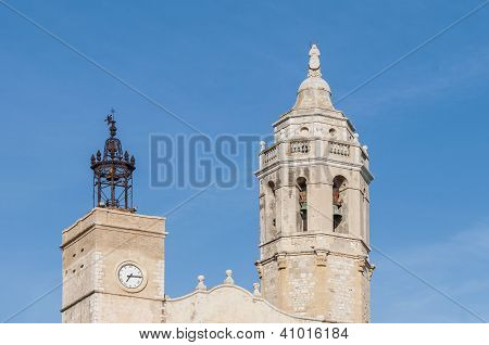 Sant Bartomeu jeg Santa Tecla kirken i Sitges, Spanien