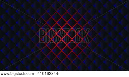 Geometric Technological Abstract Blue Rectangle Background Hd