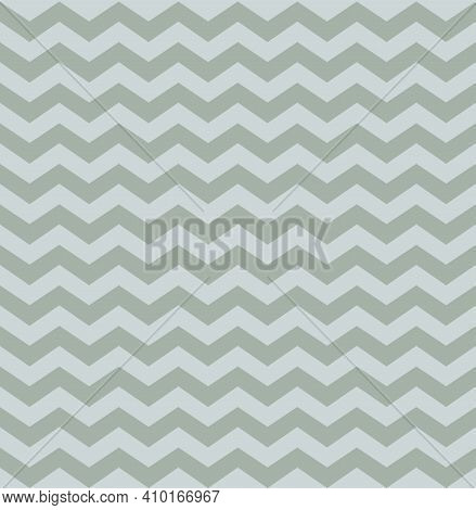 Silver Seamless Pattern. Background Stripe Chevron. Elegant Zigzag Lines. Repeating Delicate Chevron