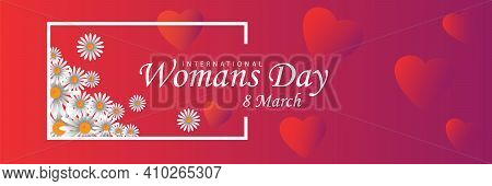 8 March, International Women's Day Illustration