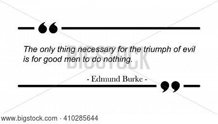 Quote Text Box Frame. Quotation Comment Speech Message Texting Template. Motivation Memo .