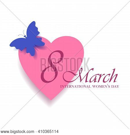 8 March Women's Day Design, Vector Illustration Eps10 Graphic