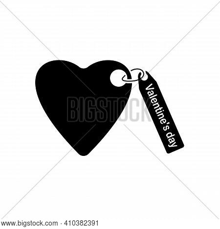 Heart Icon Vector. Perfect Love Symbol. Valentine's Day Sign, Emblem Isolated On White Background, S