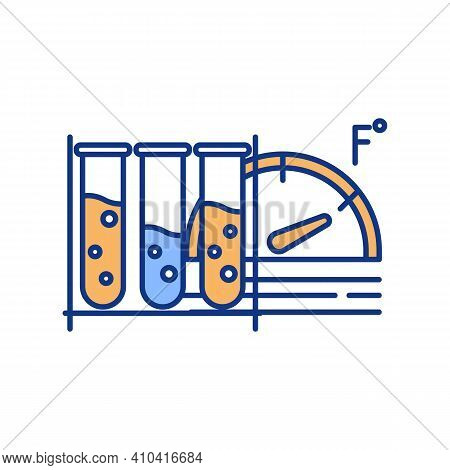 Cryopreservation Rgb Color Icon. Freezing And Storage Biological Samples. Cells, Tissues Preserving 