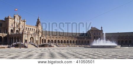 Plaza Espagna, Andaloucia, Sevilla