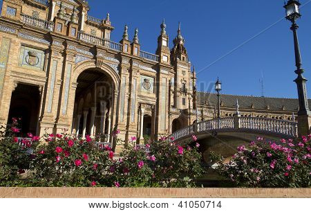 Plaza Espagna, Andaloucia, Sevilla