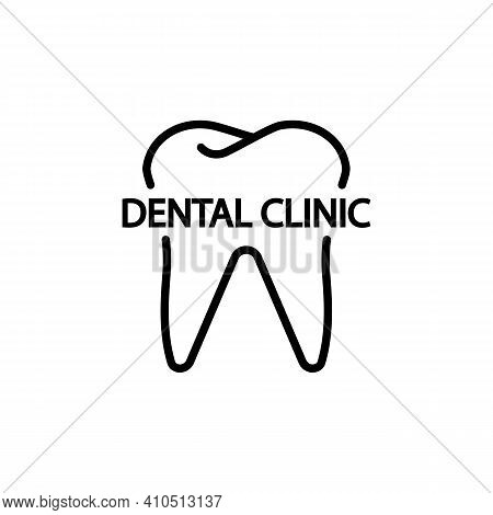 Health Dental Logo Design Vector Template. For Dental Industry. Stomatology. Healthy Teeth Concept. 