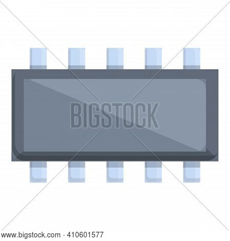 Card Resistor Icon. Cartoon Of Card Resistor Vector Icon For Web Design Isolated On White Background