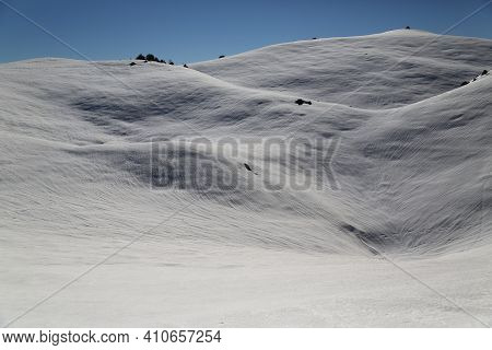 View Of The Landscape Near The Col Dei Scios In Friuli Venezia Giulia, Italy. High Quality Photo