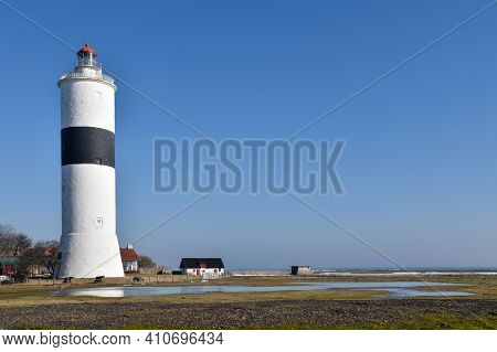 Beautiful Lighthouse Springtime View At The Lighthouse Lange Jan At Ottenby In Sweden
