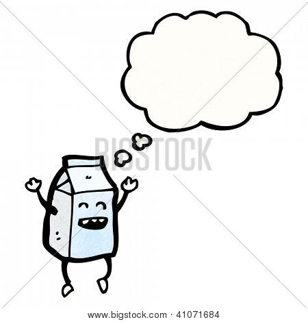 Cartoon melkpak