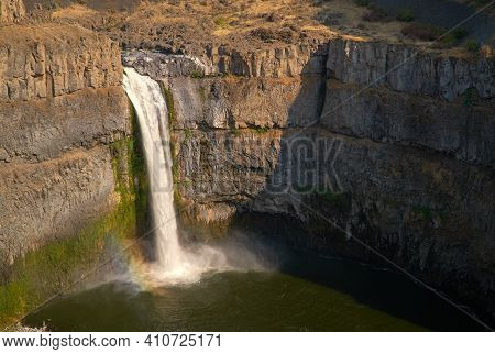 Palouse Falls Washington State USA. The beautiful Palouse Falls in Palouse Falls State Park, Washington, USA.