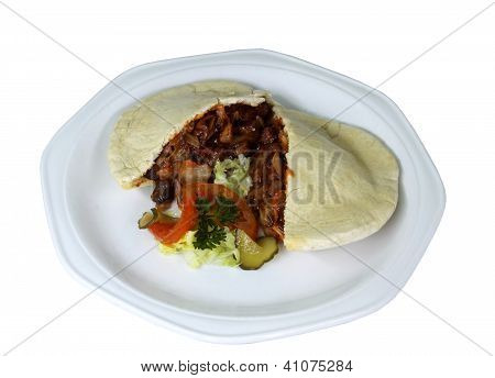 Schwarma Pita Pie