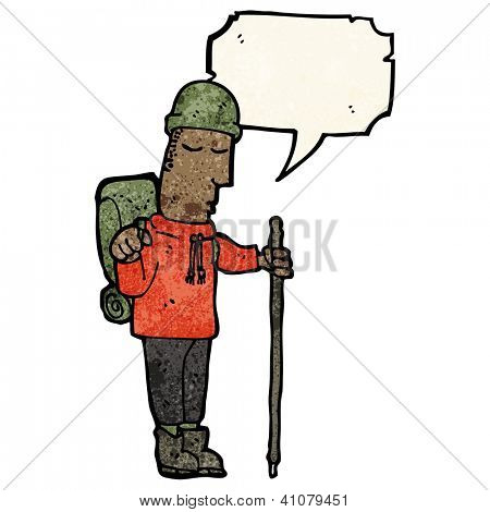 tegneserie hiker