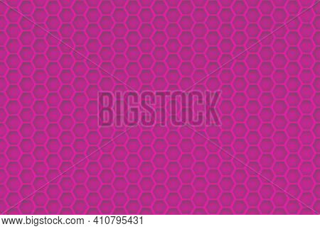 Abstract Pink Seamless Honeycomb Texture And Unobtrusive Sharp Background