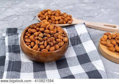 Apricot Kernels, Seeds, Or Stones. Source Of Amygdalin Alternative Treatment