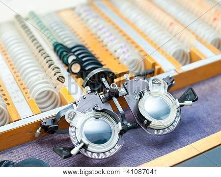 Optometric Rahmen und GlÃ¤ser set