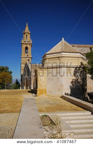 Kirche, Estepa, Andalusien, Spanien.