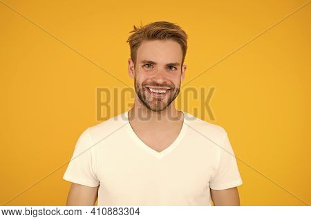 Handsome Sexy Man. Charisma Concept. Facial Care. Beautiful People. Handsome Young Man. Good Looking