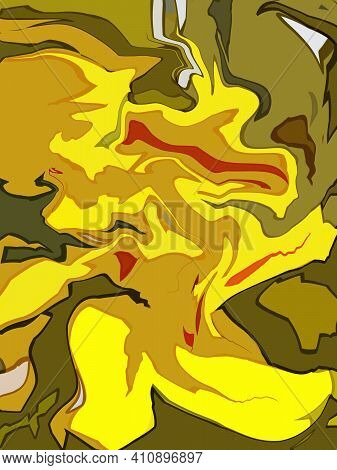 Abstract Colored Texture. Modern Futuristic Pattern. Multicolor Dynamic Background. Decorative Print