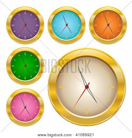 Set orologio d'oro