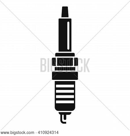 Spark Plug Icon. Simple Illustration Of Spark Plug Vector Icon For Web Design Isolated On White Back