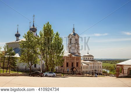 Cathedral Square With The Assumption Church In The Center Of Kasimov Town, Ryazan Region, Russia