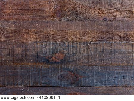 Uncouth  natural wooden board. Grunge background. Old wooden shabby texture. Flat lay.