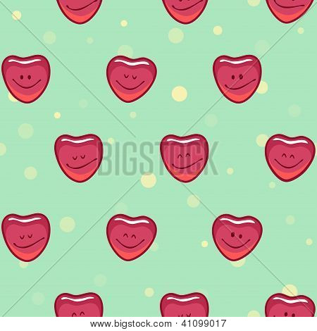 coeur joyeux sourire