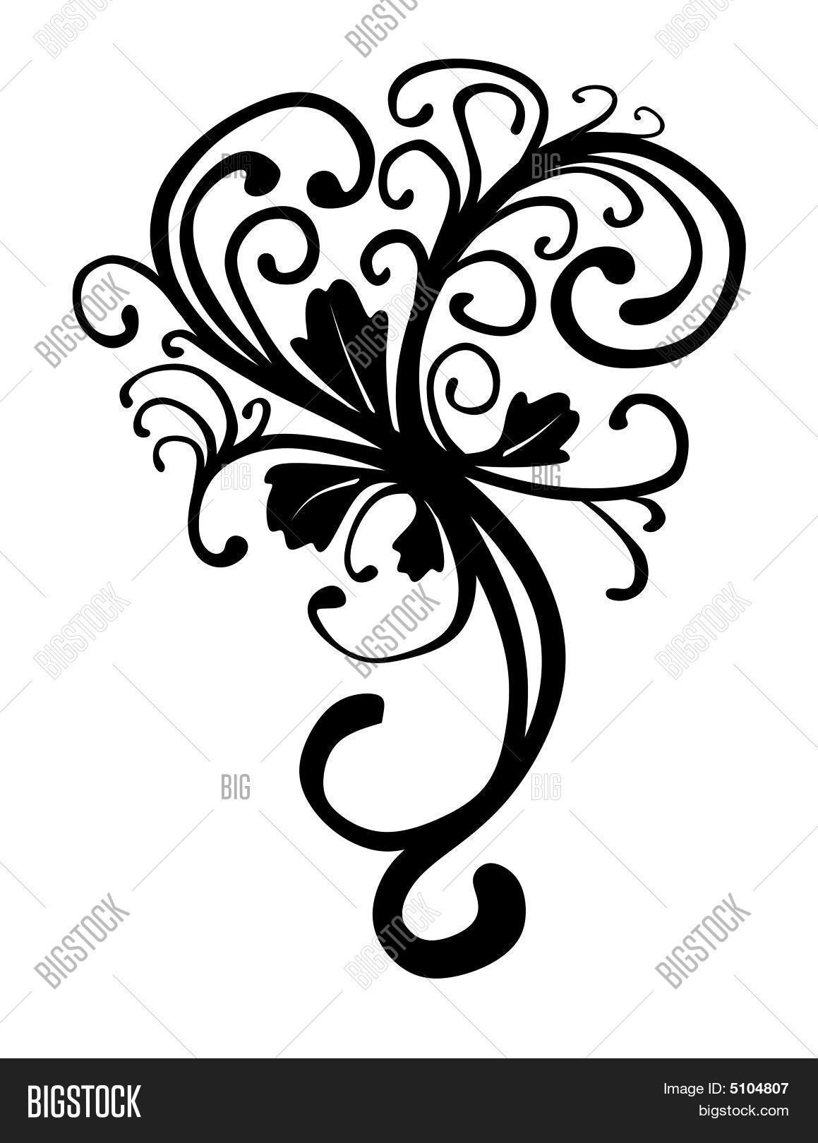 Vines Scroll Image & Photo (Free Trial) Bigstock