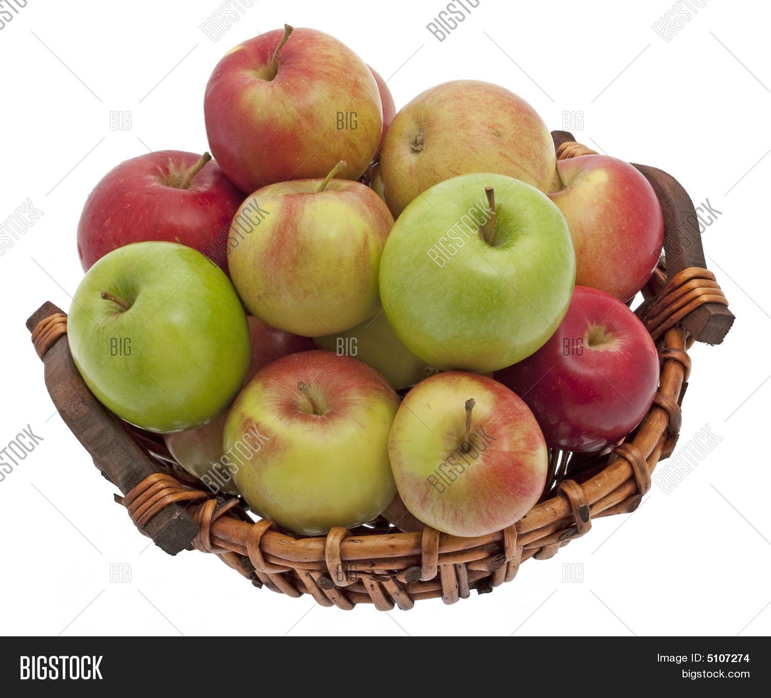 Apple Basket Image & Photo (Free Trial) Bigstock