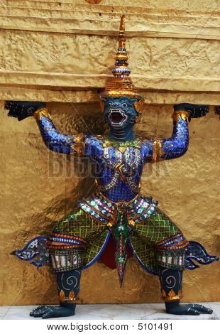 Tailandés figura de Ramayana