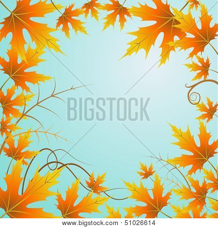 Background And Leaves