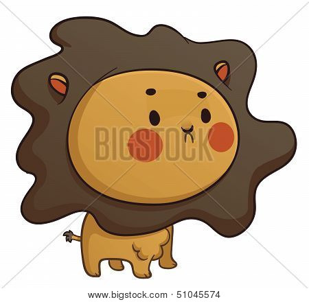 Cute Baby Lion