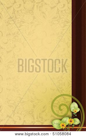 brown simple template