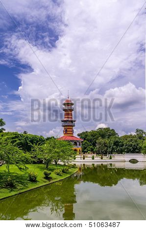 Ho Withun Thasana, Or Sages' Lookout On The Bang Pa-in Palace Complex.