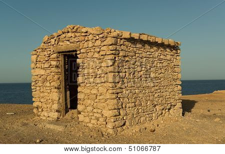 Rock hut