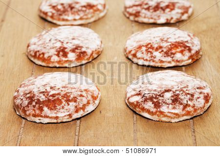 Traditional German Lebkuchen Gingerbread Cookies