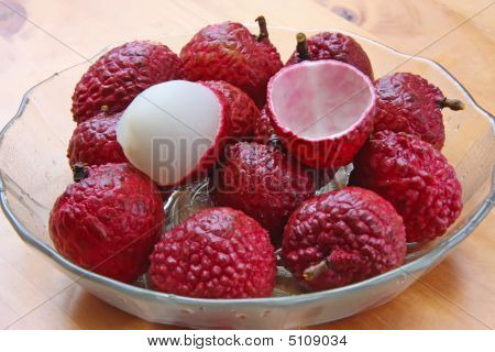 Litchi frugt